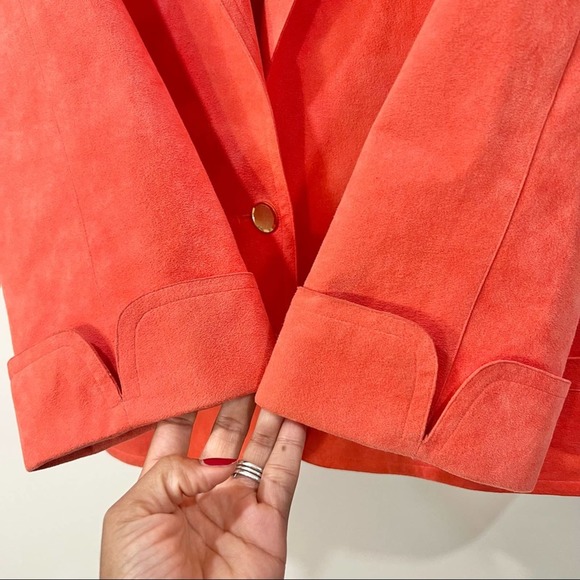 Abe Schrader Vintage UltraSuede Leather Jacket - Picture 6 of 9